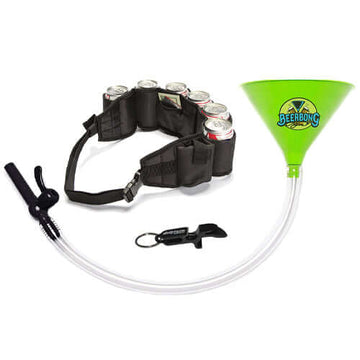 Beer Bong Party Pack Green