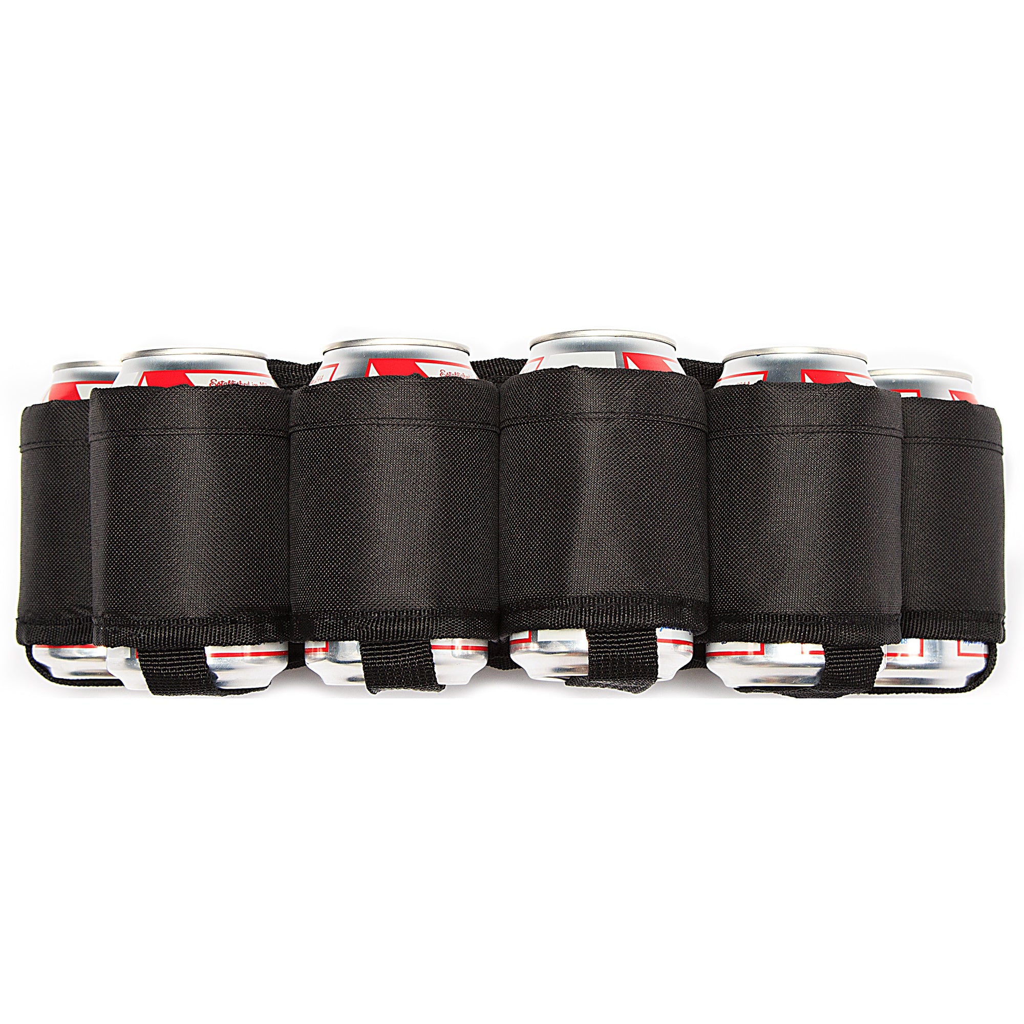 Beer Holster : Camo 12 Pack Ammo Belt