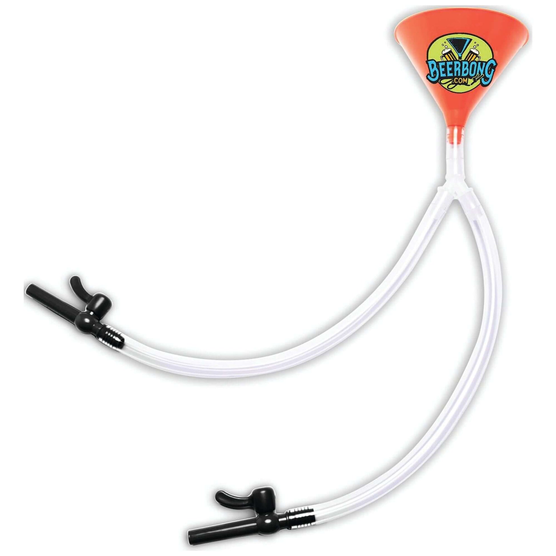 Orange Double Beer Bong