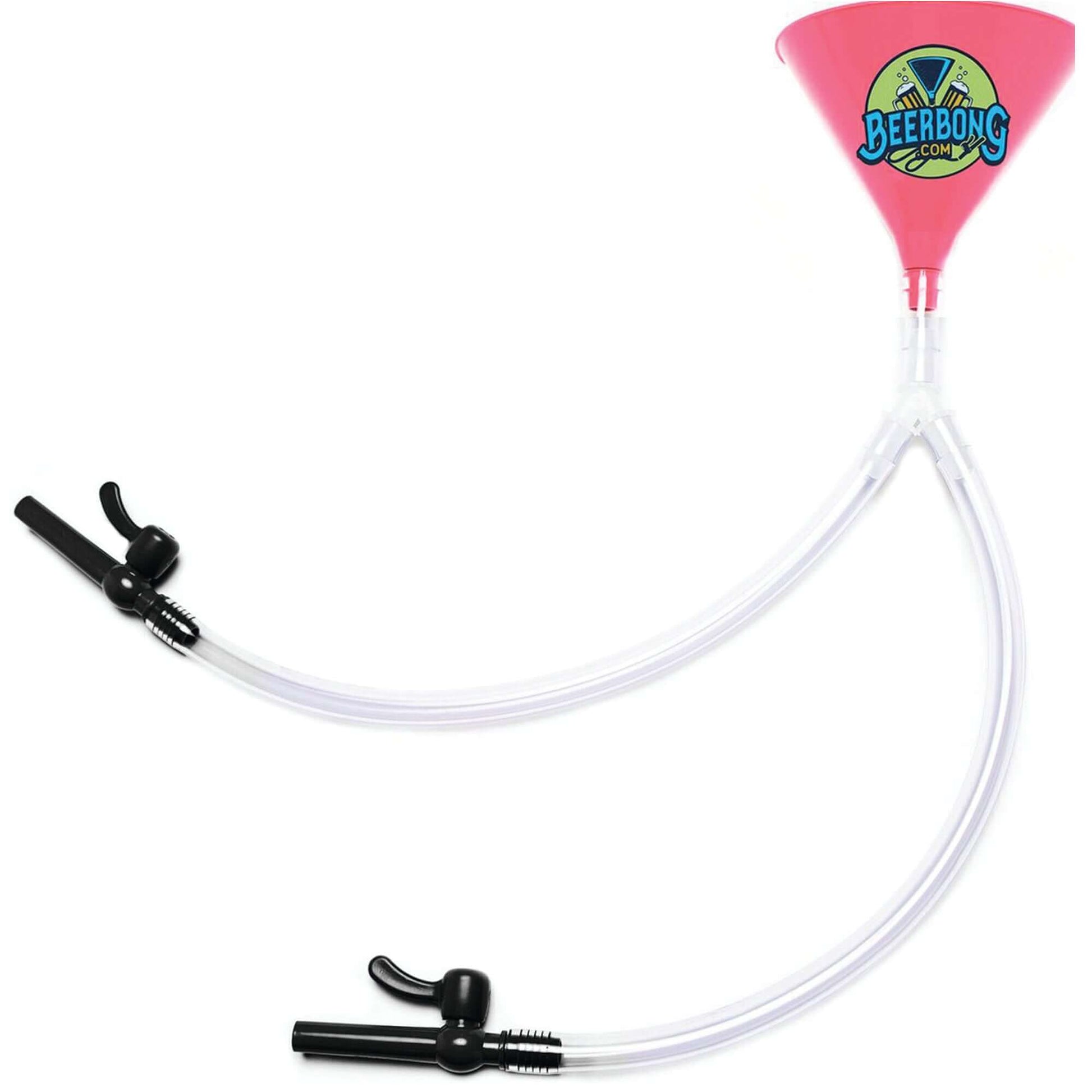 Pink Double Beer Bong