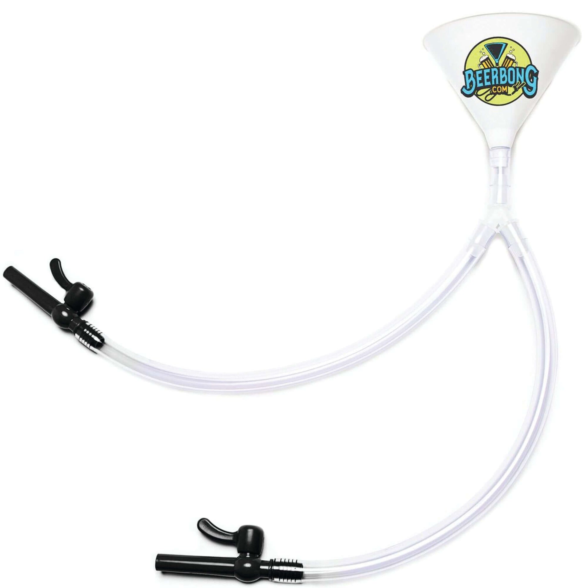 White Double Beer Bong