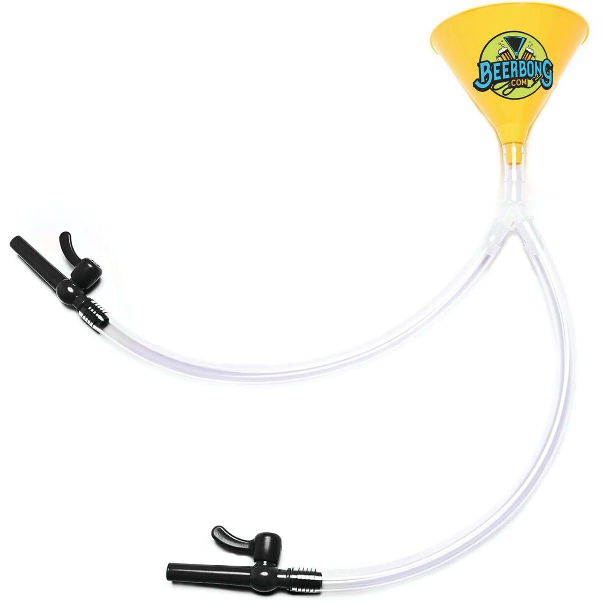 Yellow Double Beer Bong