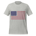 Beer Pong Patriot – Stars, Stripes & Solo Cups Grey Tee
