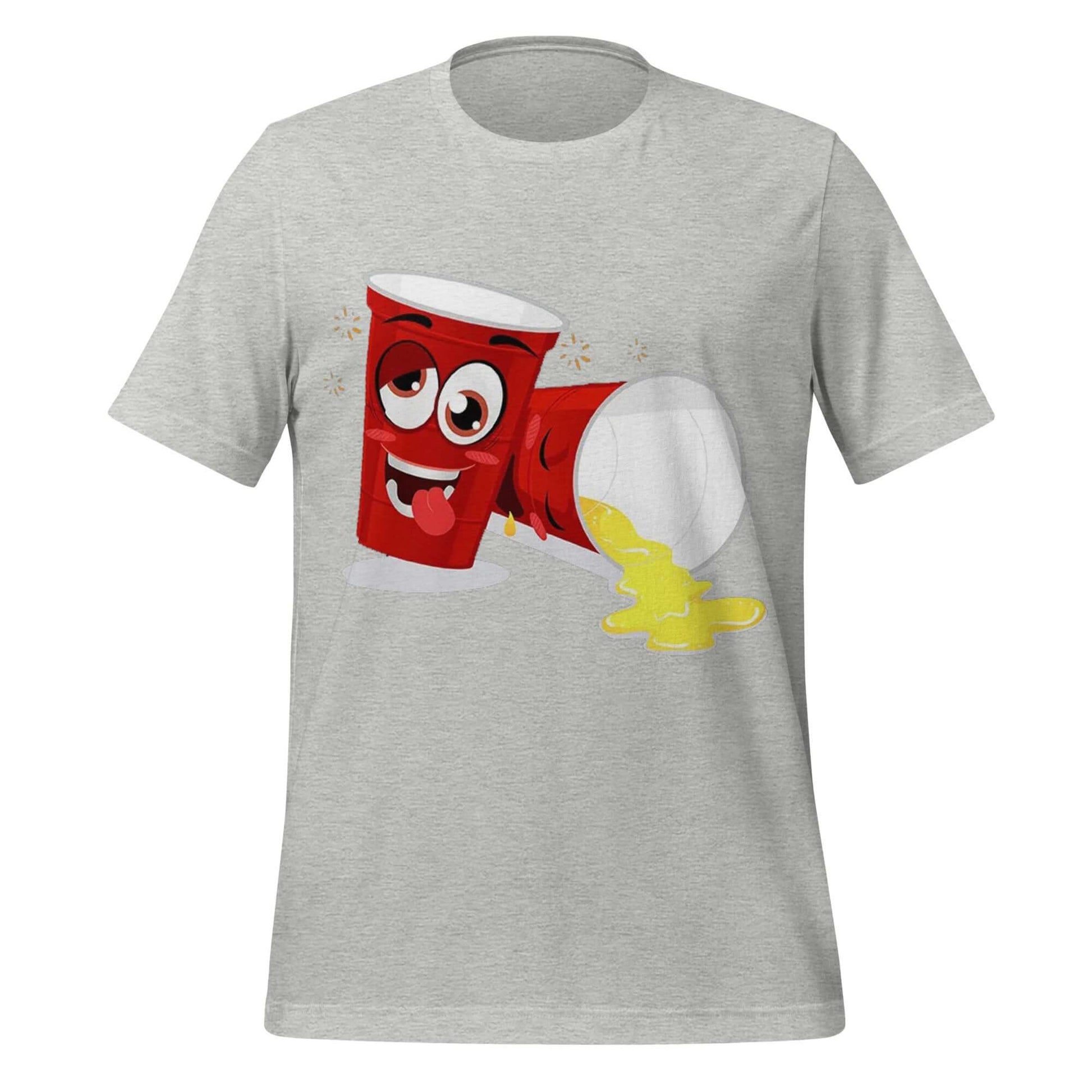 Drinking Buddies – Funny Drunk Red Cup Grey Tee