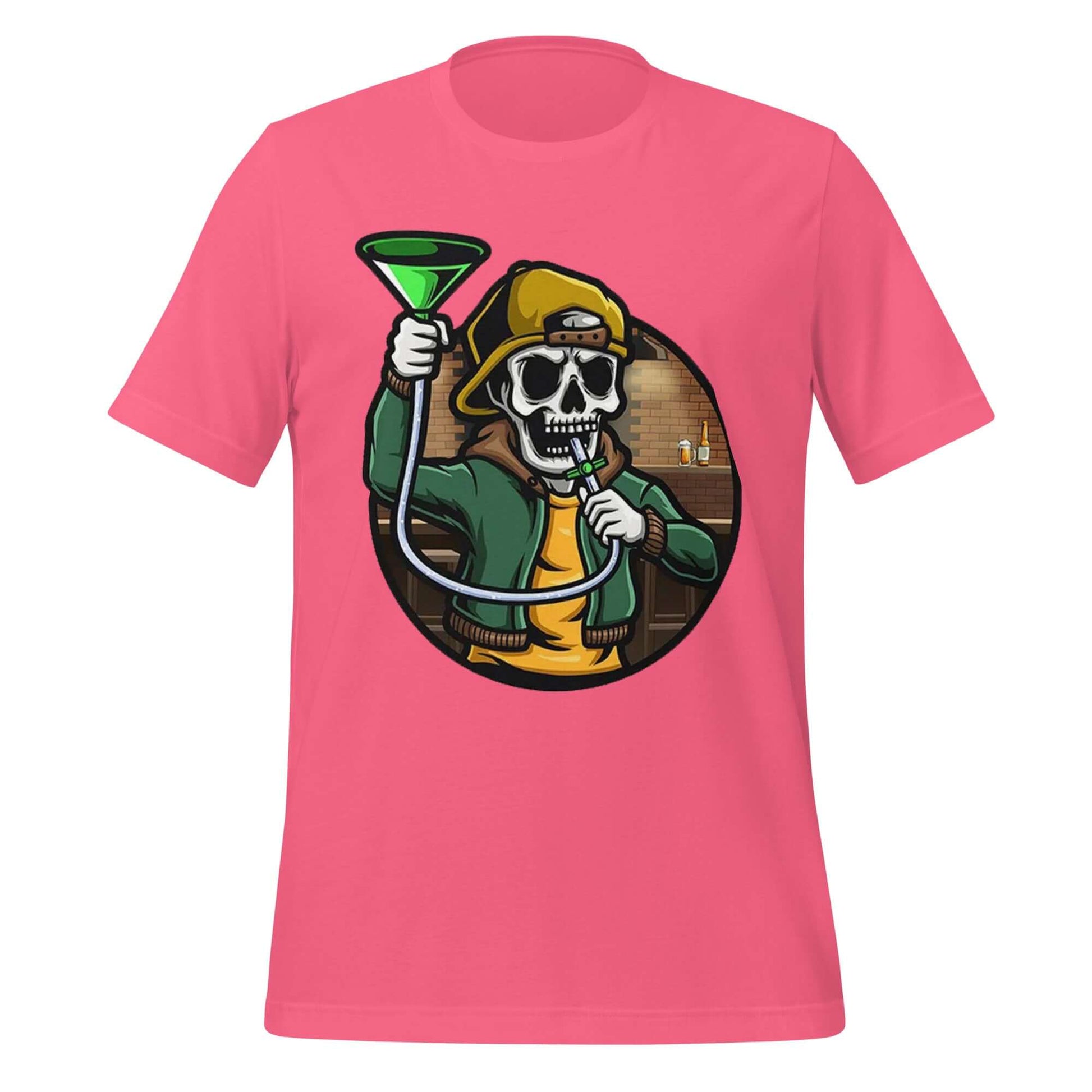 Bone to the Bong – Party Hard Pink T-Shirt