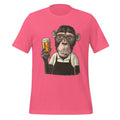 Pint-Sized Primate – Beer Buddy Pink T-Shirt