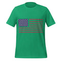 Beer Pong Patriot – Stars, Stripes & Solo Cups Green Tee