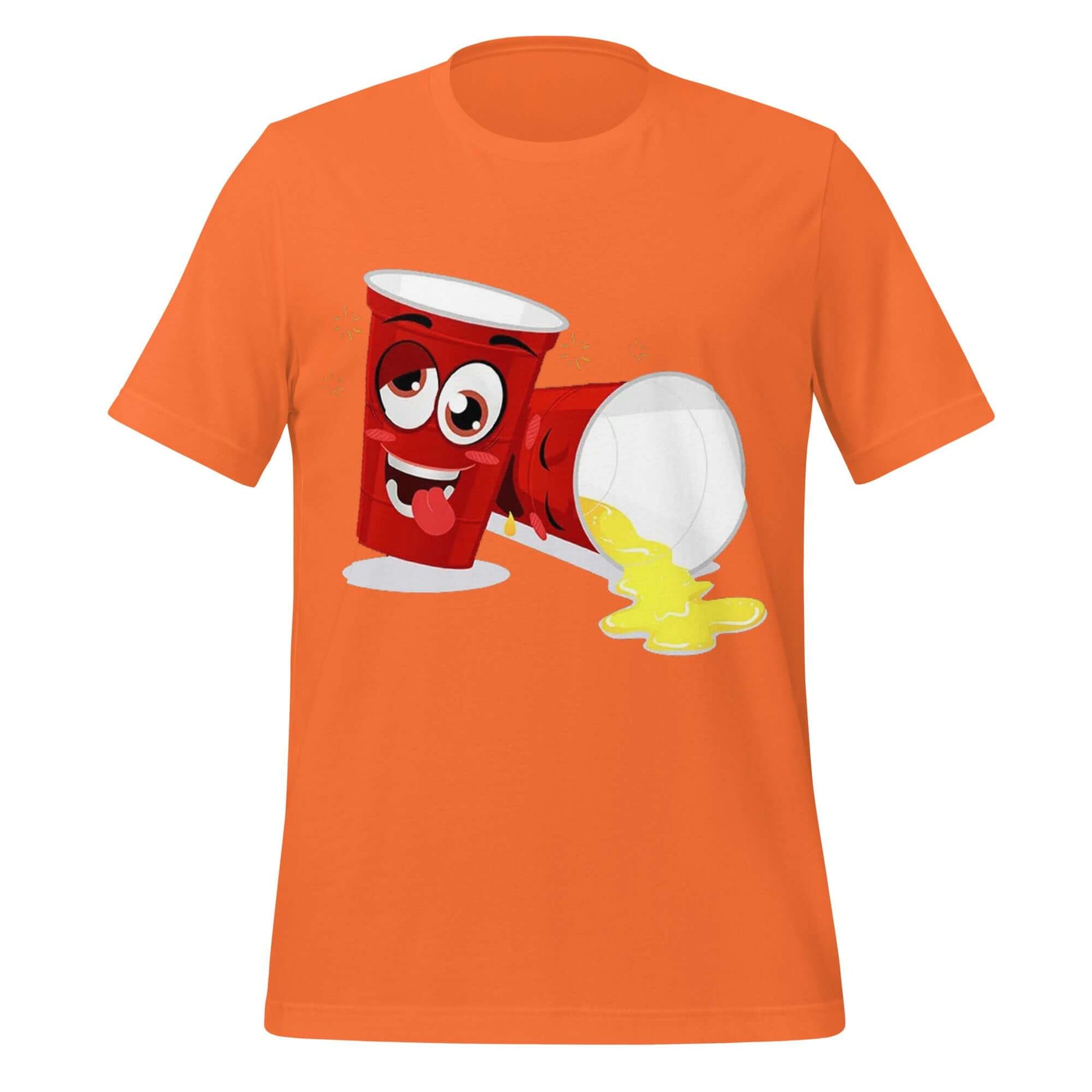 Drinking Buddies – Funny Drunk Red Cup Orange Tee