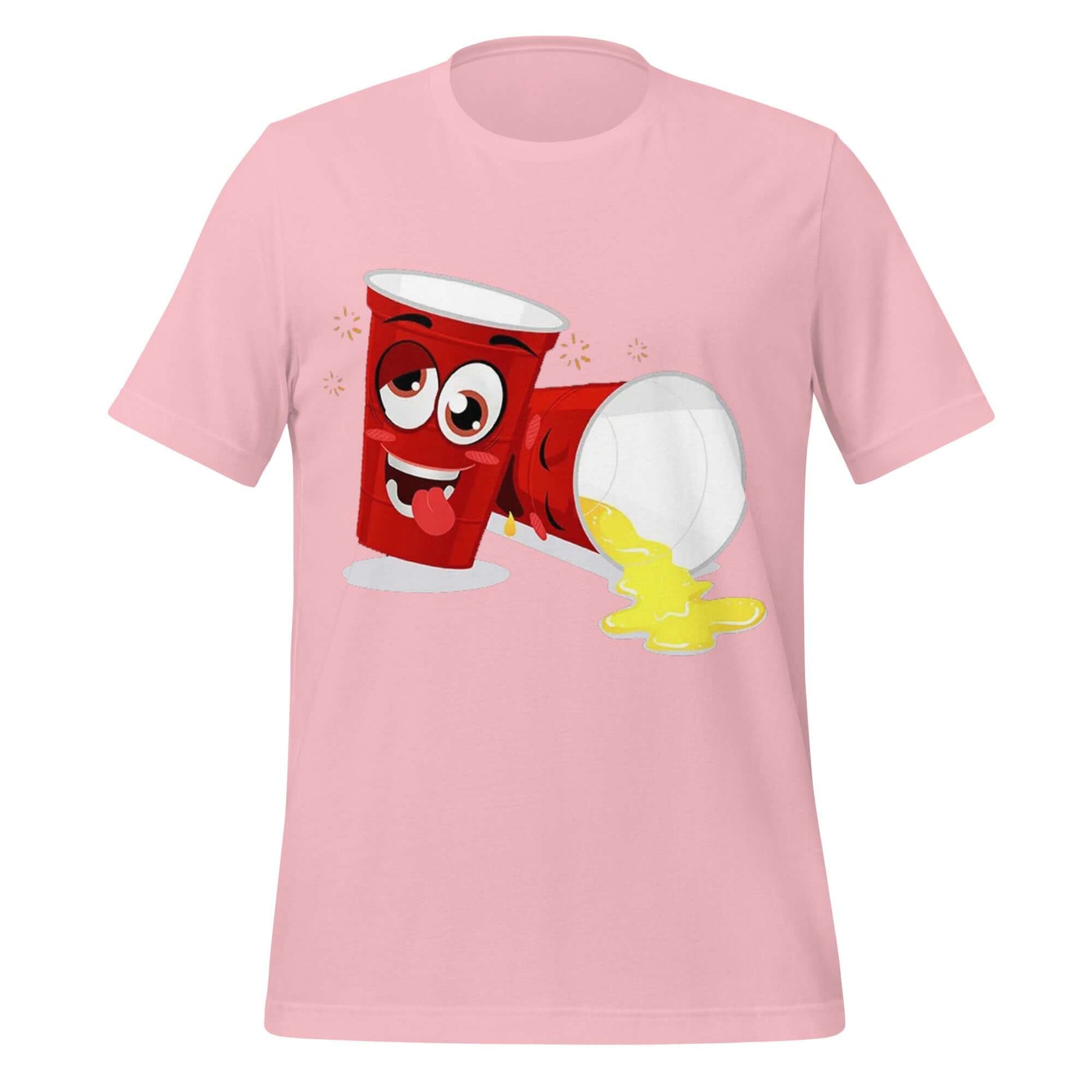 Drinking Buddies – Funny Drunk Red Cup Pink Tee