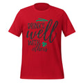 Drinks Well With Others – Funny St. Paddy’s Day Red Tee