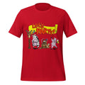Let’s Party! Drunk Farm Animals Red T-Shirt – Moo, Oink, Chug!