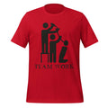 Team Work Beer Bong Red T-Shirt – It Takes a Village to Chug