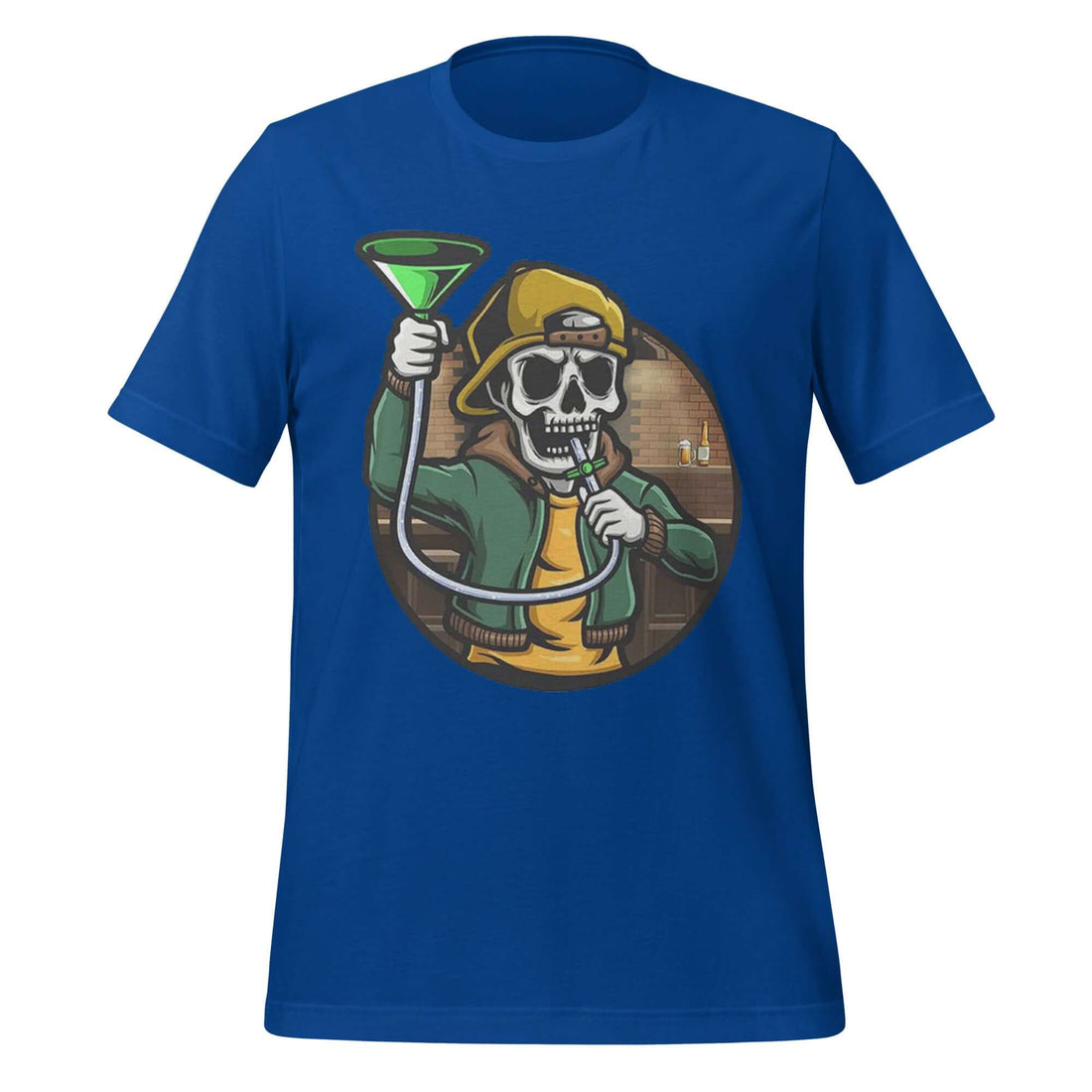 Bone to the Bong – Party Hard Blue T-Shirt