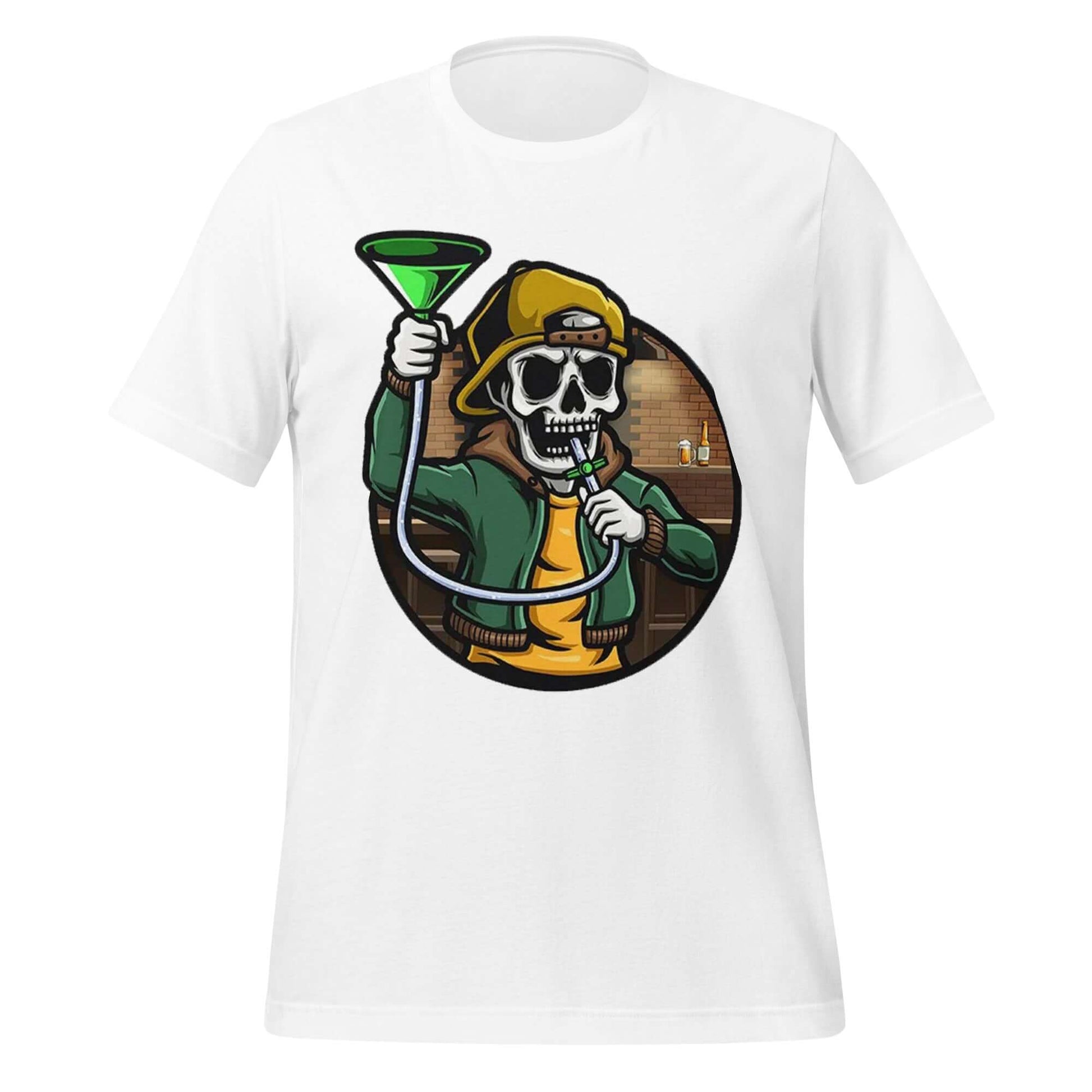 Bone to the Bong – Party Hard White T-Shirt