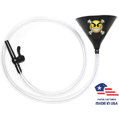 Happy Face - Black Funnel 6' Valve