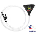 Cowabonga! Beer Bong Black 6' Valve