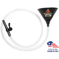 Pirate Black Beer Bong 6' Valve