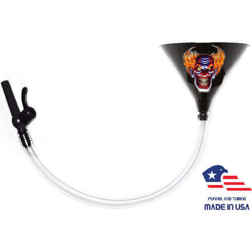 Evil Clown Beer Bong 2' Black Valve