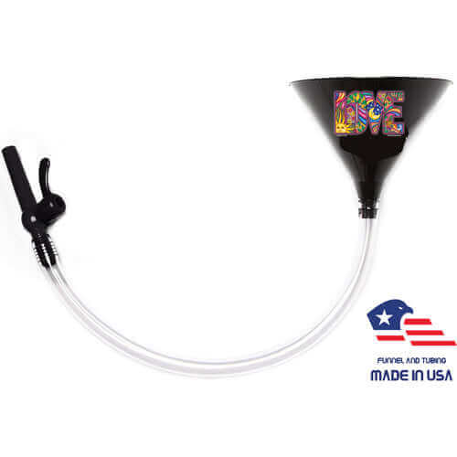 Love Black Beer Bong 2' Valve