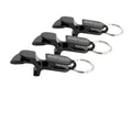 Metal Shotgun Key Chains 3 - Black