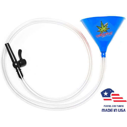 Cowabonga! Beer Bong Blue 6' Valve