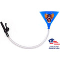 Clown Beer Bong 6' Blue 2' Valve