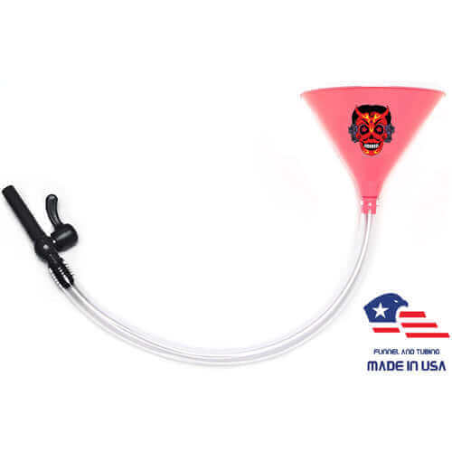 Evil Kid La Diablita - Pink Beer Bong with Valve