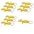 Metal Shotgun Key Chains 10 - Gold