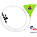 Pirate Green Beer Bong 6' Valve