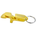 Metal Shotgun Key Chain - Gold