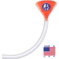 Peace Orange Beer Bong 2'
