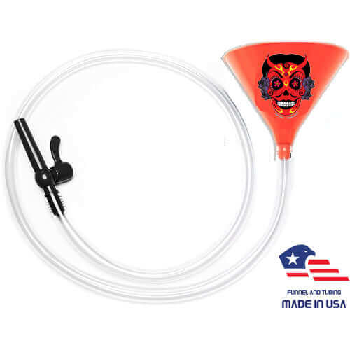 Evil Kid La Diablita 6' Orange Funnel Valve