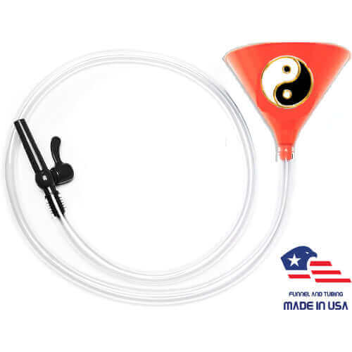 Yin and Yang Orange Funnel 6'