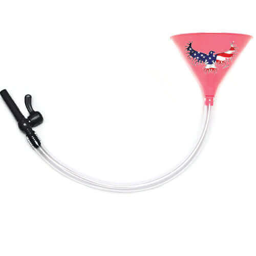 Pink Beer Bong American Eagle Valve