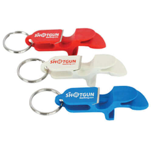 3 Color Shotgun Keychain