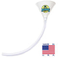 Beer Bong White 2'
