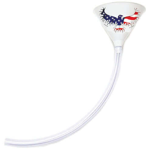 White Beer Bong American Eagle