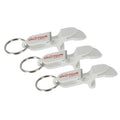 Shotgun Keychain White 3