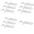 Metal Shotgun Key Chains 10 - White