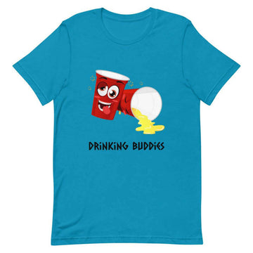 Drinking Buddies Light Blue T-Shirt