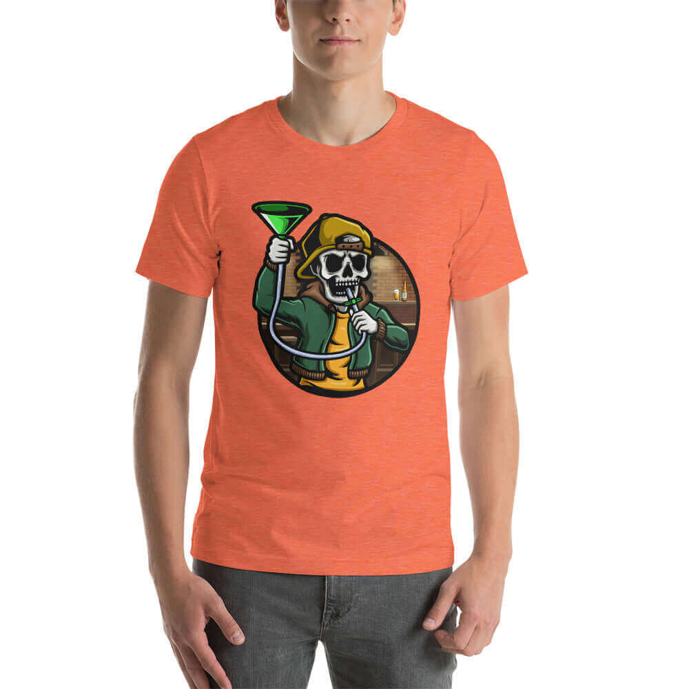 Dead Bong - Orange T-Shirt - Model