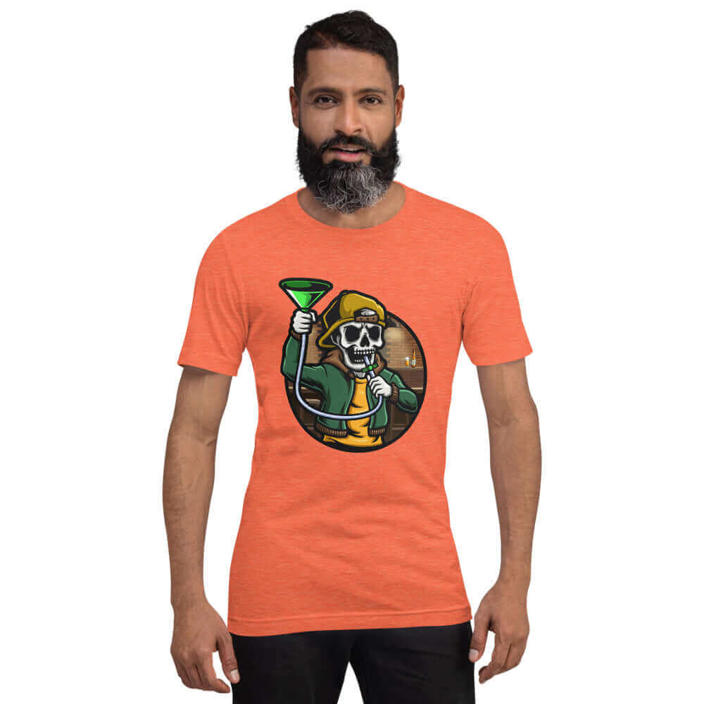 Dead Bong - Orange T-Shirt - Model 3