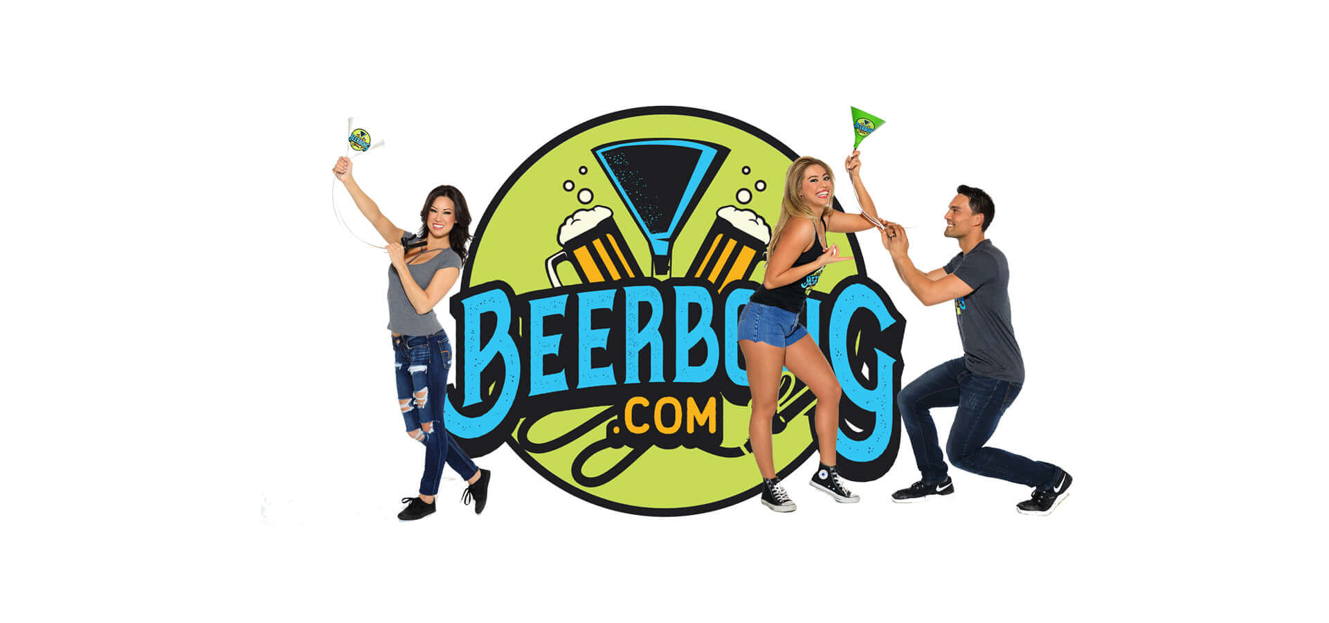 Beer Bong and Beer Funnel On Sale - Made in USA Beer Bong