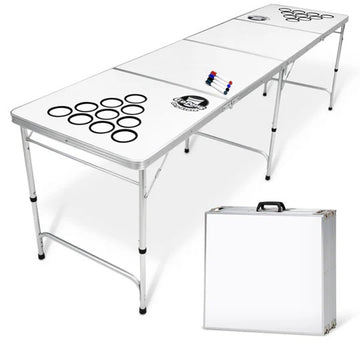 8ft Dry Erase Beer Pong Table - Custom Edition