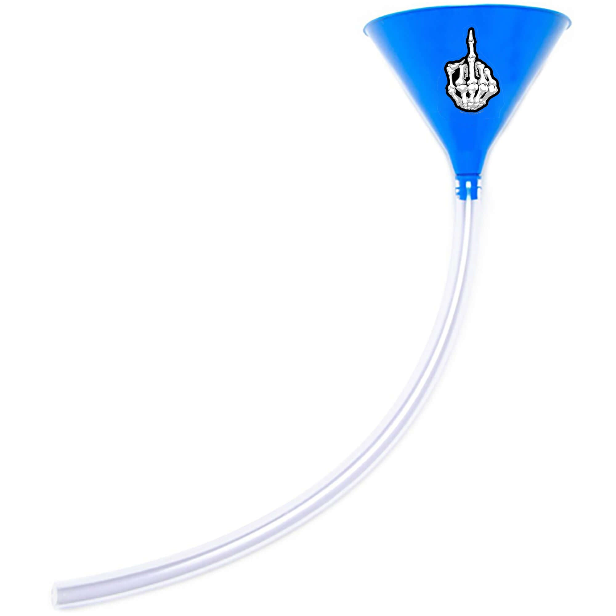 Boney Finger Beer Bong Funnel Blue