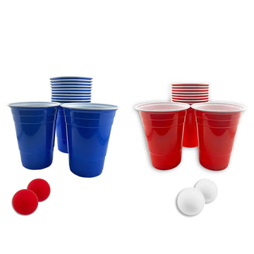 Red - Blue Cups with balls