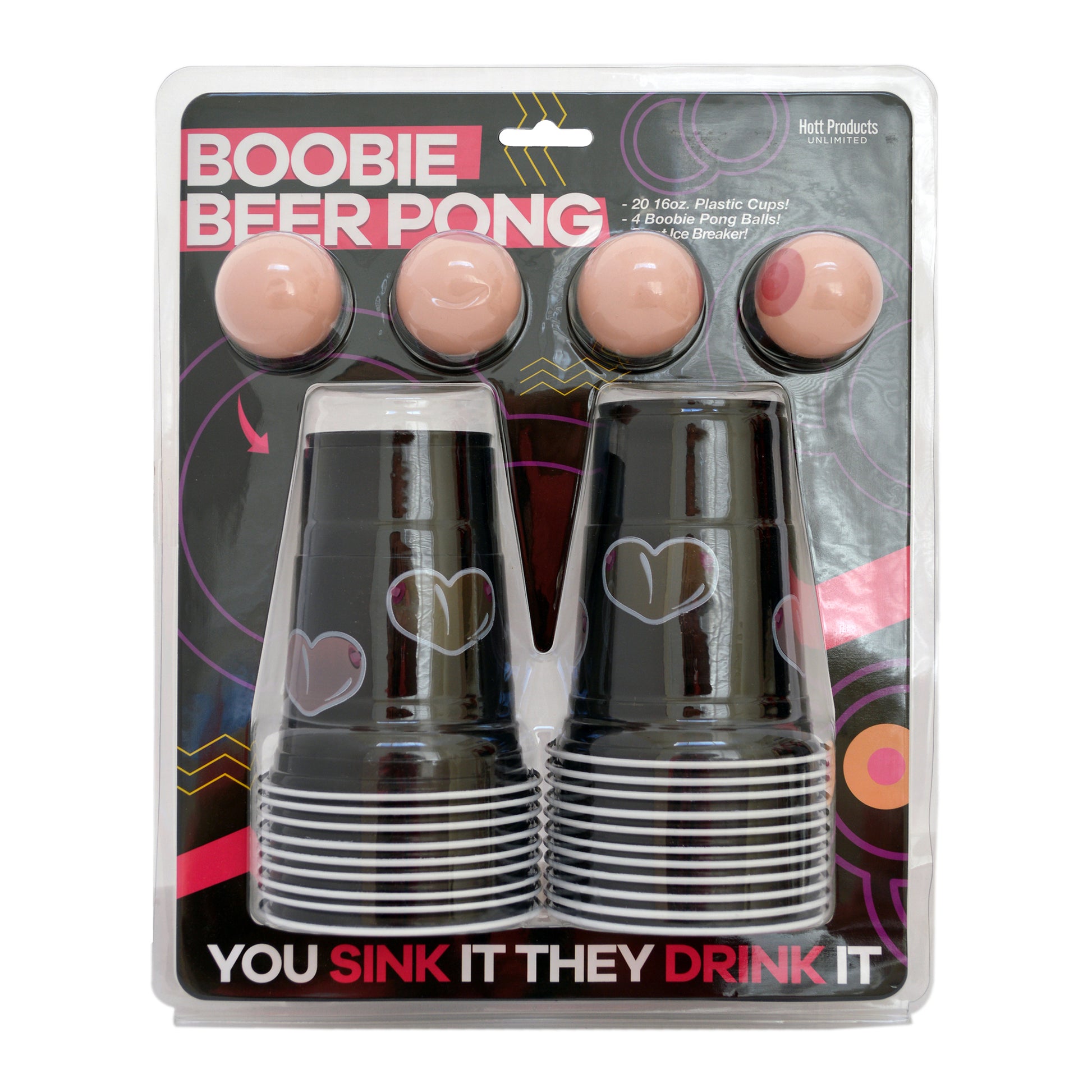 Boobie Beer Pong Front Package