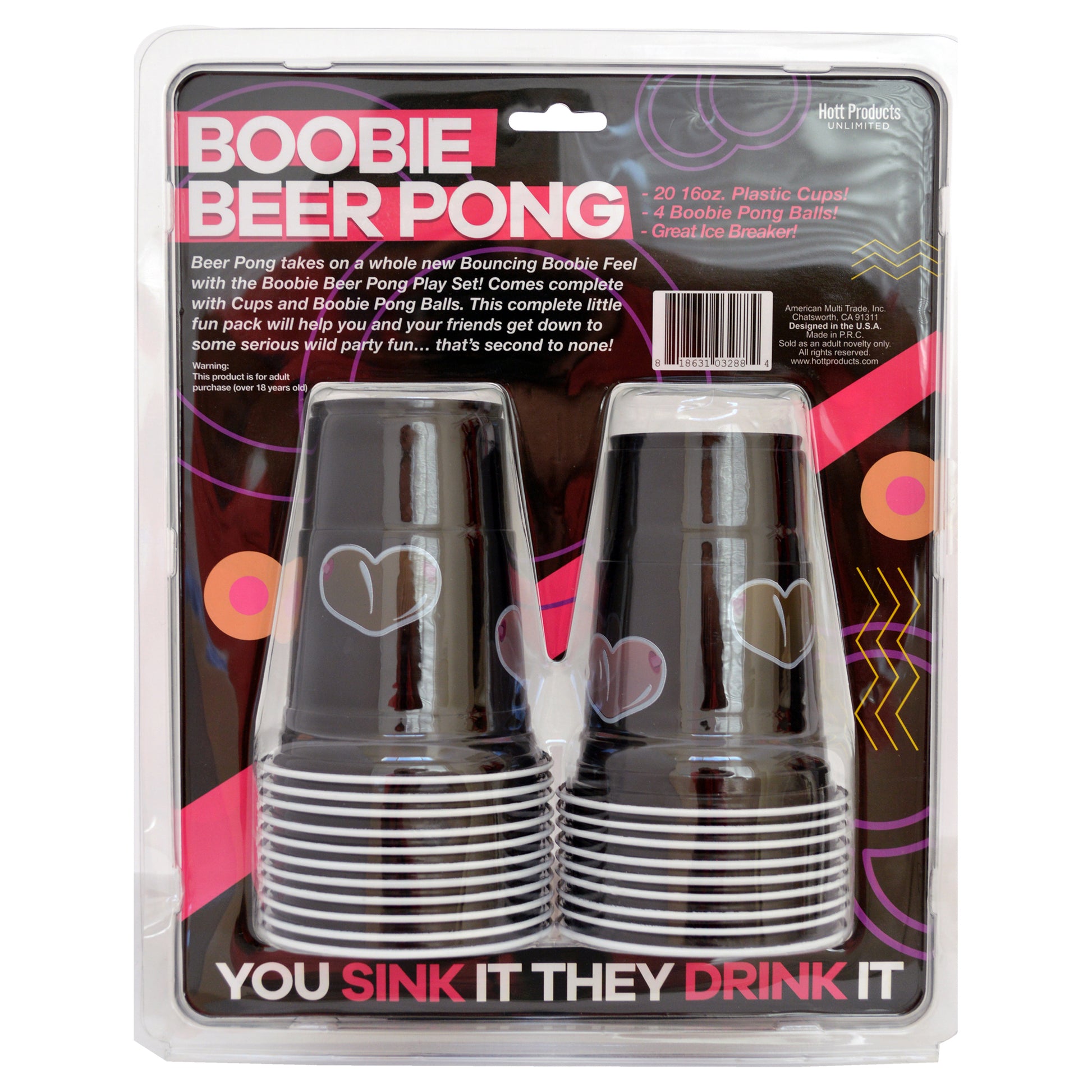 Boobie Beer Pong Package 