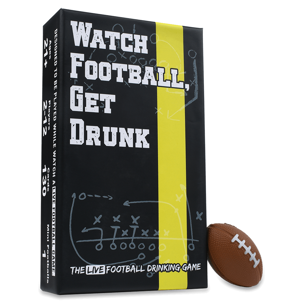 Watch Football Get Drunk Drinking Game
