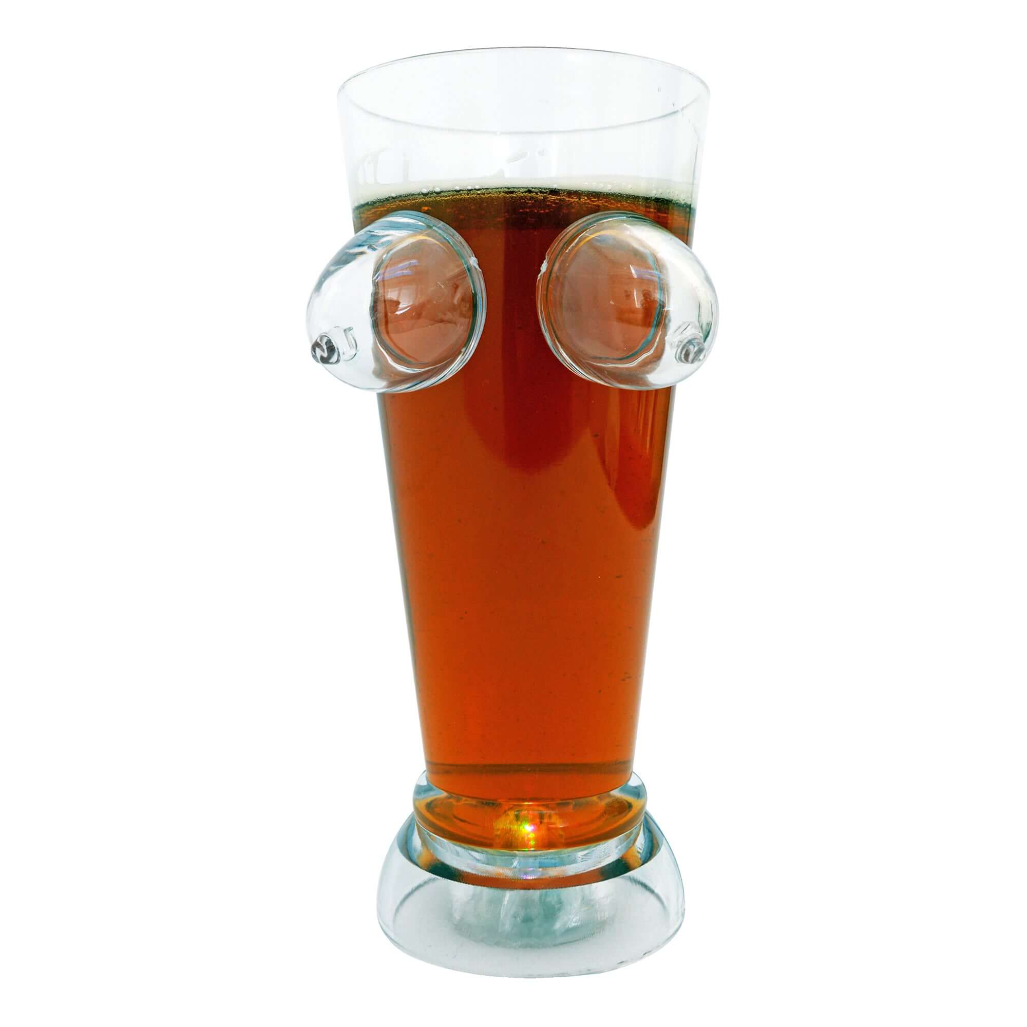 Light Up Boobie Beer Glass (Plastic)